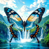 DIAMOND PAINTING - Schmetterling