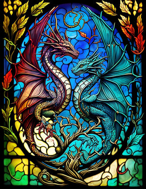 DIAMOND PAINTING -DRACHEN