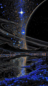 DIAMOND PAINTING - Planet