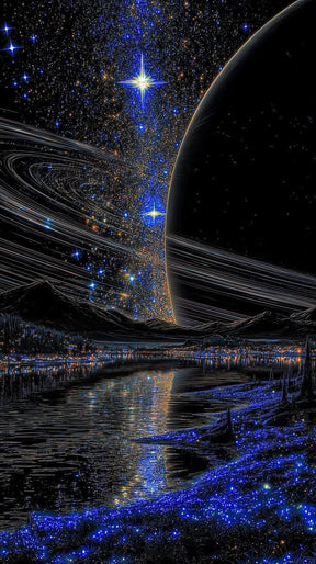 DIAMOND PAINTING - Planet