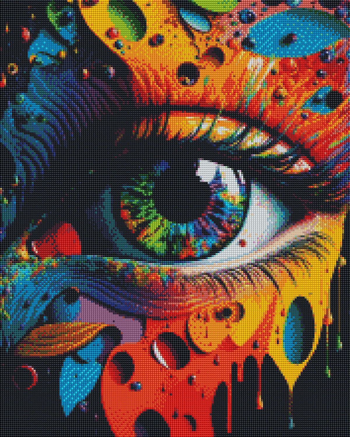DIAMOND PAINTING -AUGE