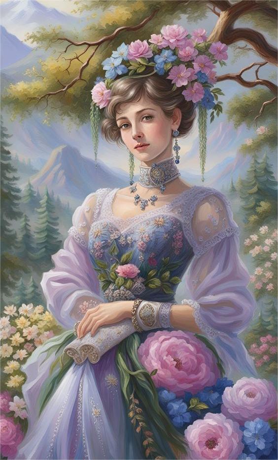DIAMOND PAINTING - Schönheit