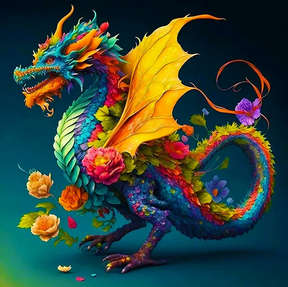 DIAMOND PAINTING -DRACHEN
