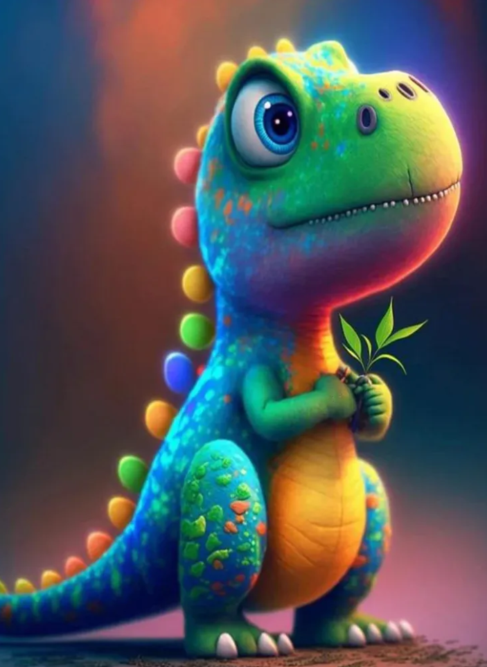 DIAMOND PAINTING -DINOSAURIER