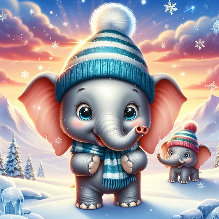 DIAMOND PAINTING -Elefant
