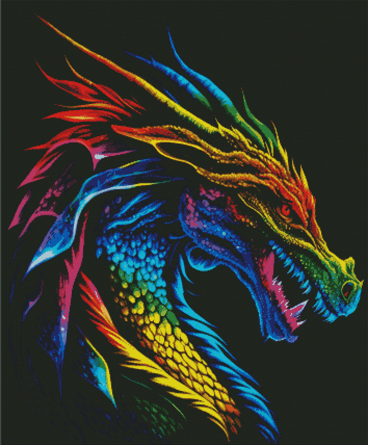 DIAMOND PAINTING -Drachen