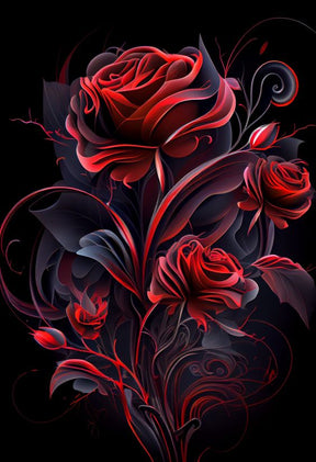 DIAMOND PAINTING -Rose