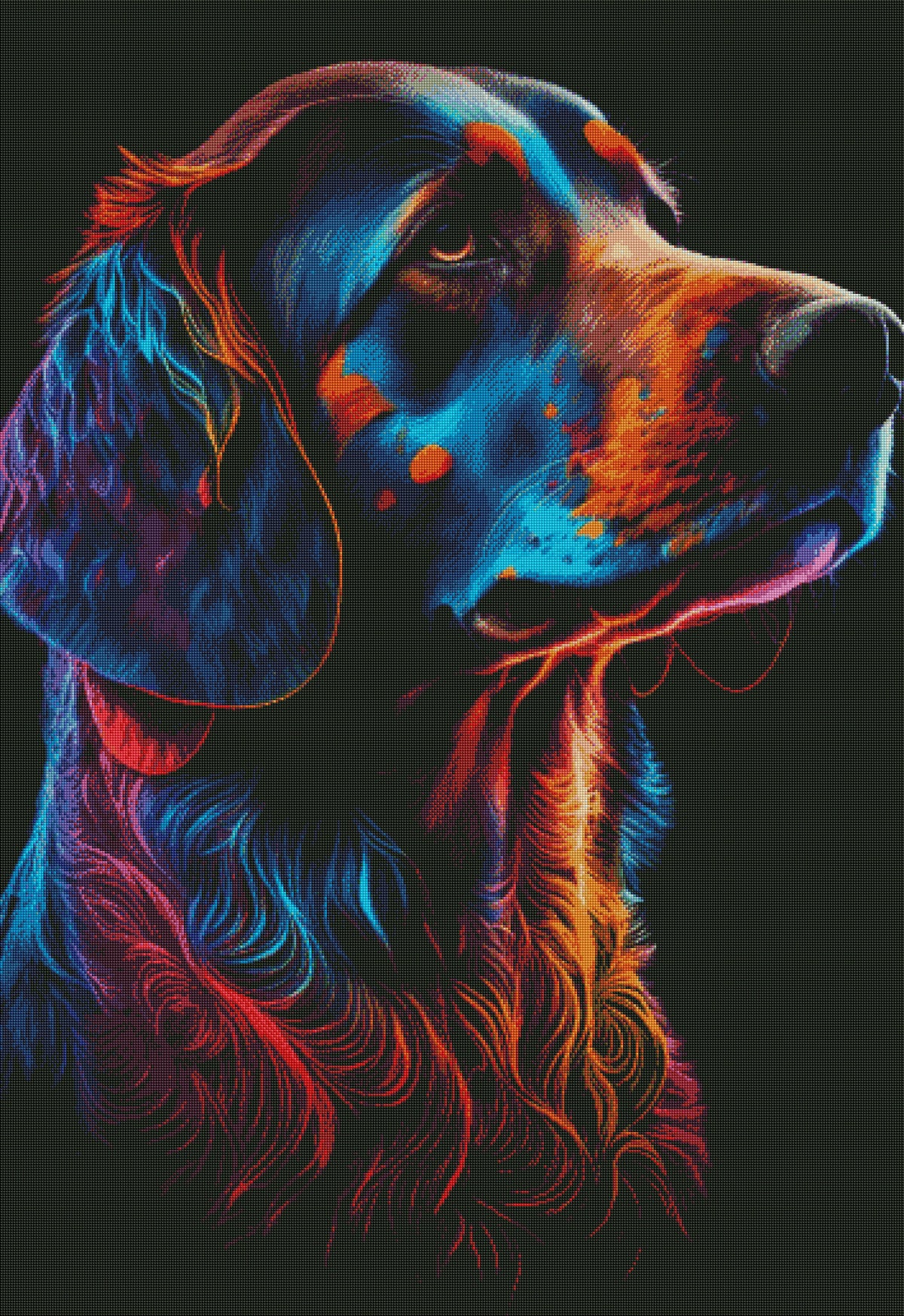 DIAMOND PAINTING -HUND