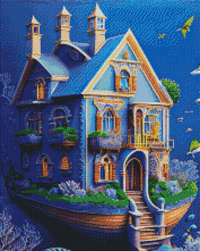 DIAMOND PAINTING -OCEAN COTTAGE