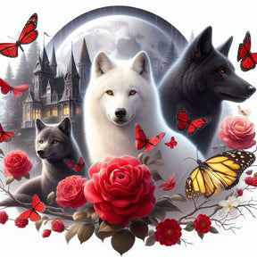 DIAMOND PAINTING - Wolf