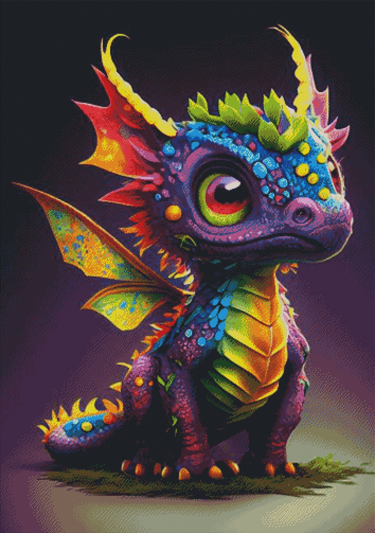 DIAMOND PAINTING -DRACHEN