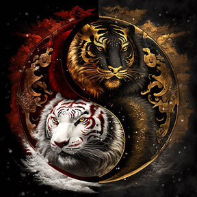 DIAMOND PAINTING - Tiger