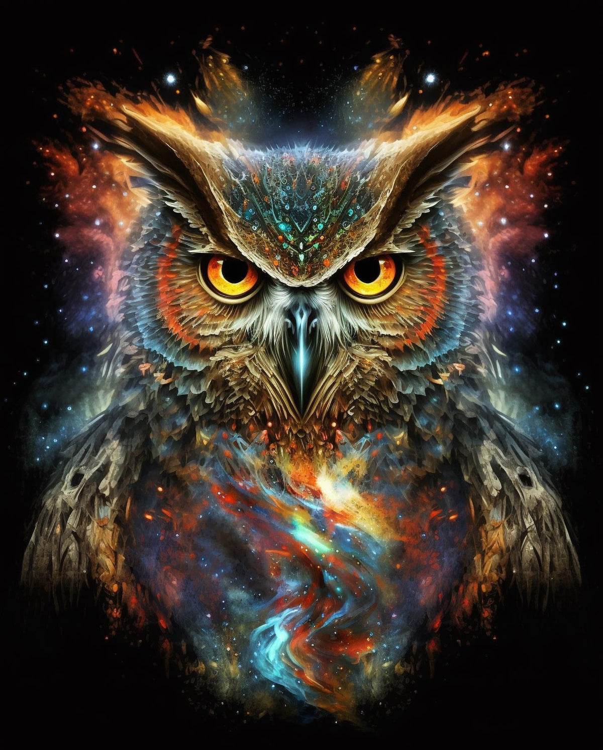 DIAMOND PAINTING -Eule