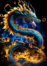 DIAMOND PAINTING -Drachen