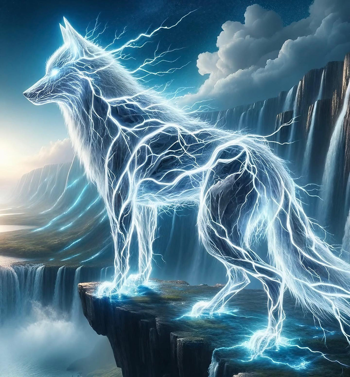 DIAMOND PAINTING - Wolf
