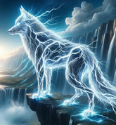 DIAMOND PAINTING - Wolf