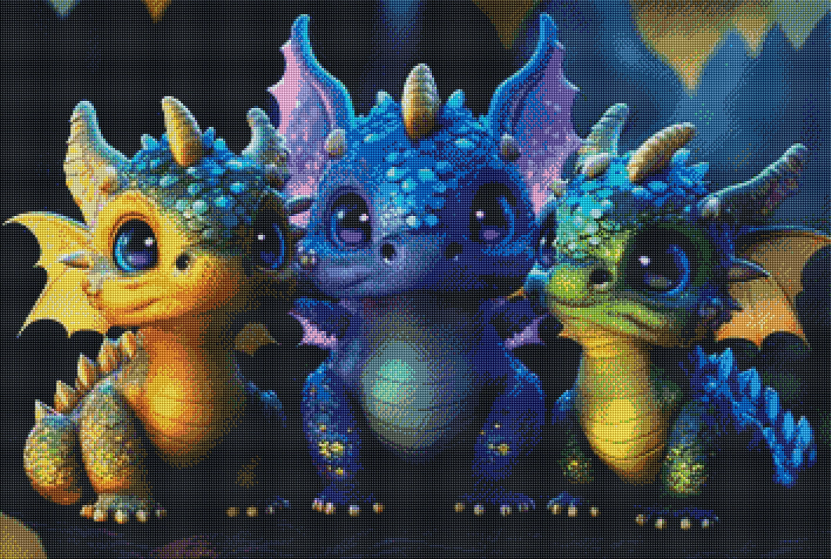 DIAMOND PAINTING -DRACHEN