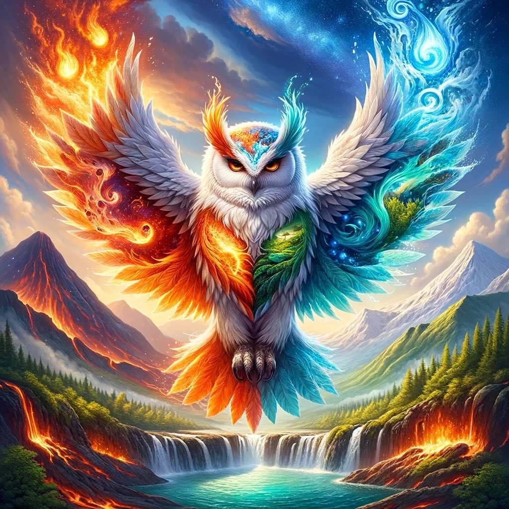 DIAMOND PAINTING -Eule