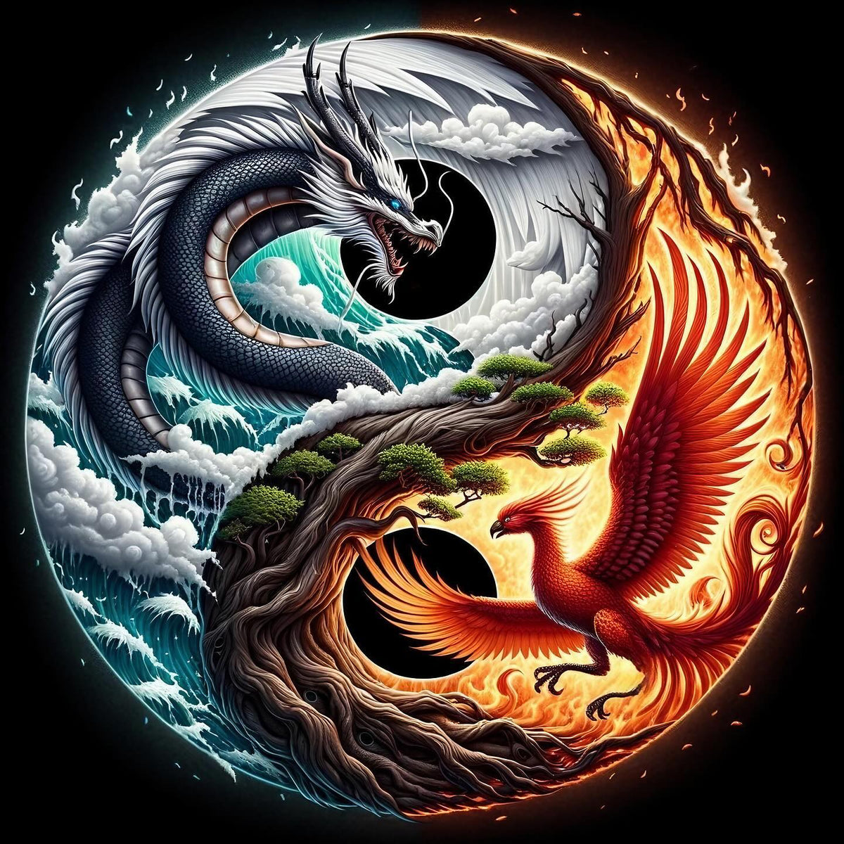 DIAMOND PAINTING - Drachen