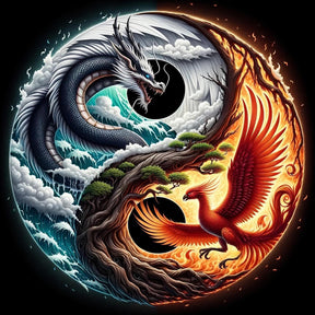 DIAMOND PAINTING - Drachen