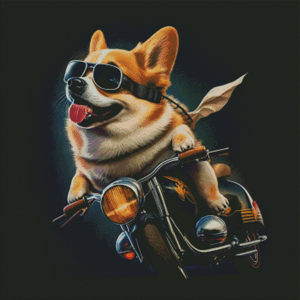 DIAMOND PAINTING -HUND