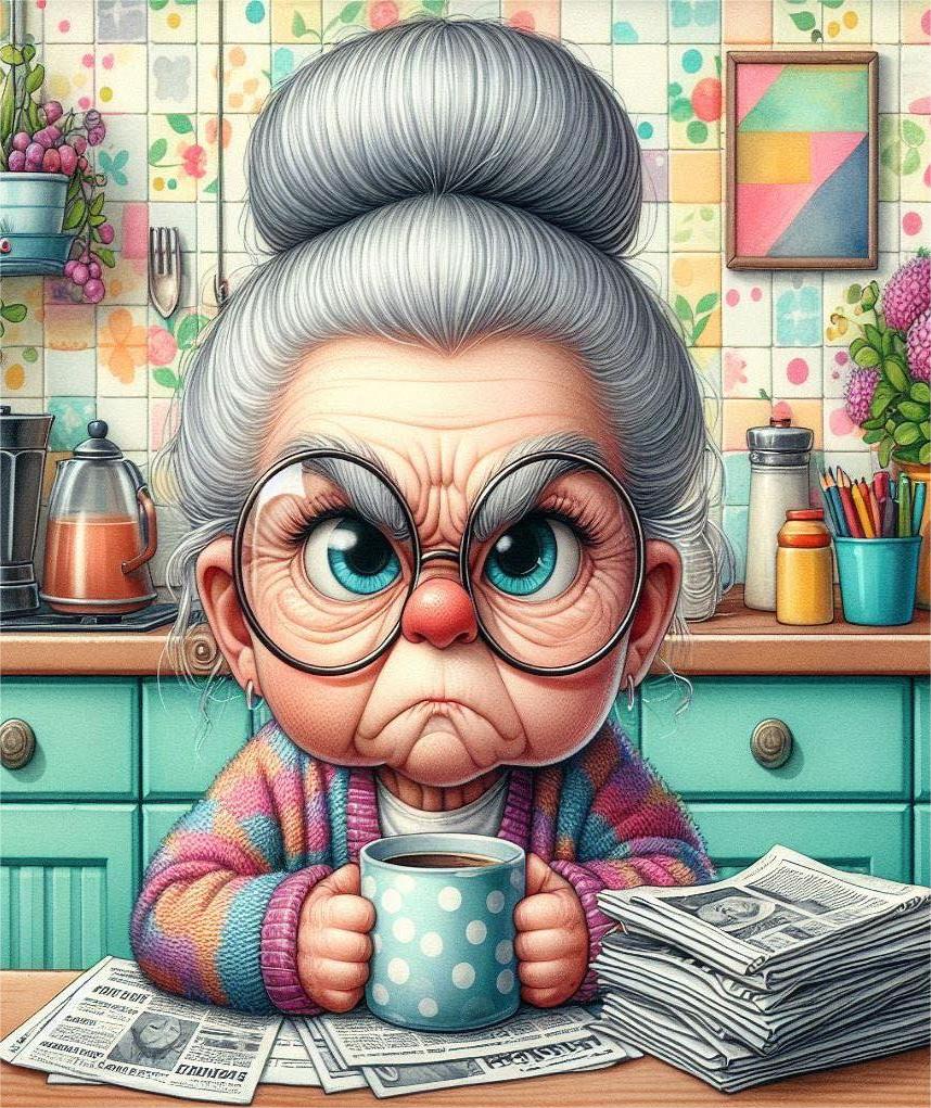 DIAMOND PAINTING - Oma