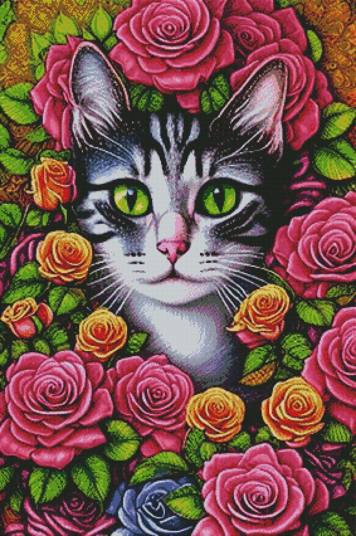 DIAMOND PAINTING -KATZE