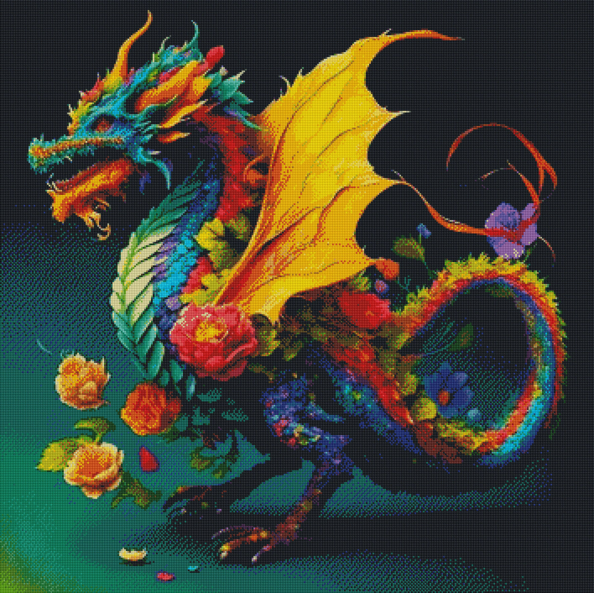 DIAMOND PAINTING -DRACHEN