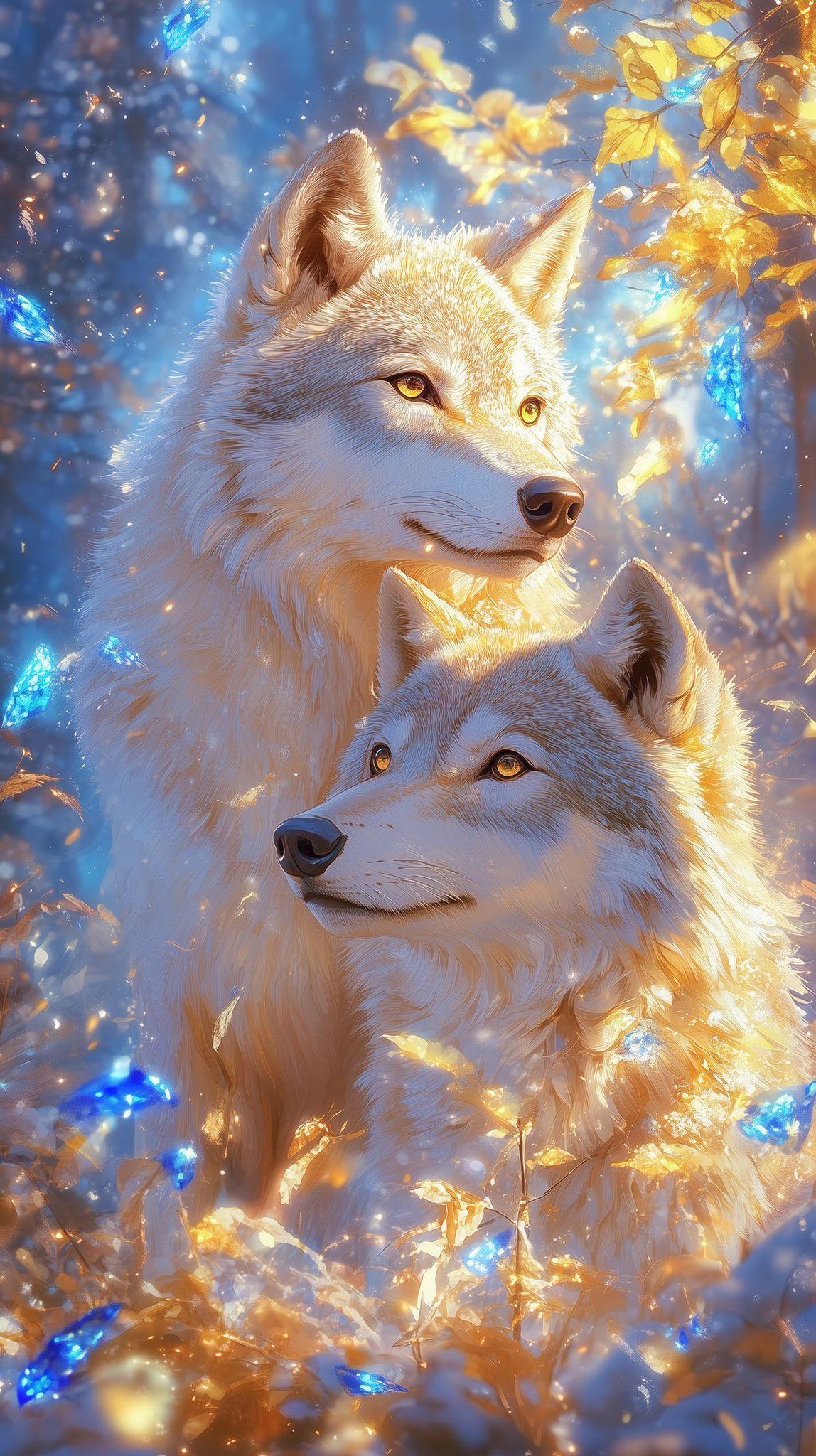 DIAMOND PAINTING - Wolf