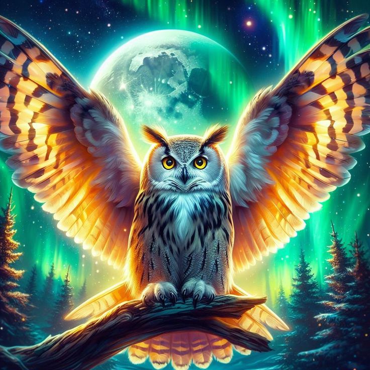 DIAMOND PAINTING - Eule
