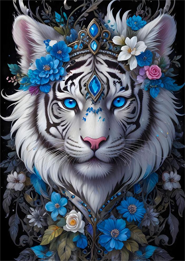 DIAMOND PAINTING - Tiger