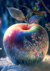 DIAMOND PAINTING -KRISTALLAPFEL