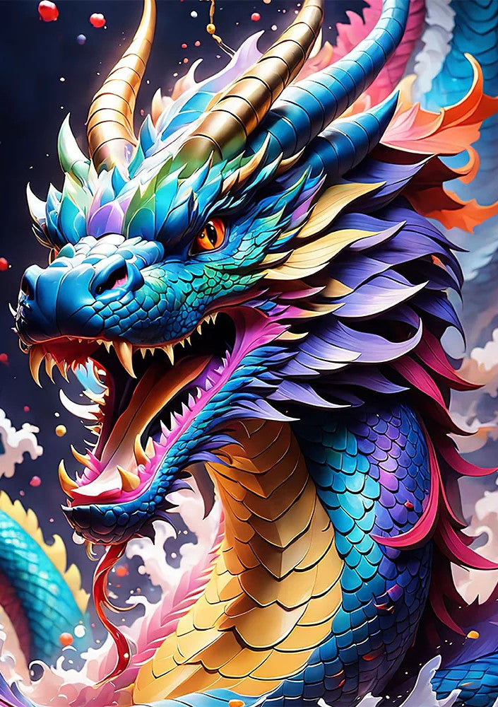 DIAMOND PAINTING - Drachen