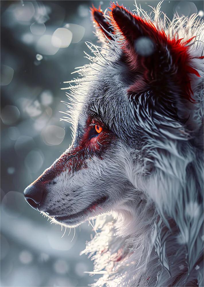 DIAMOND PAINTING - Wolf
