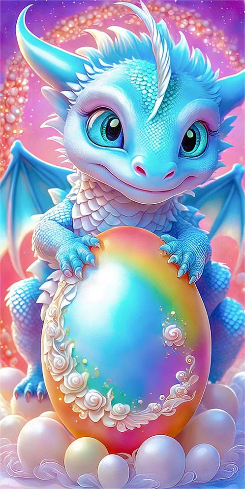 DIAMOND PAINTING - Drachen