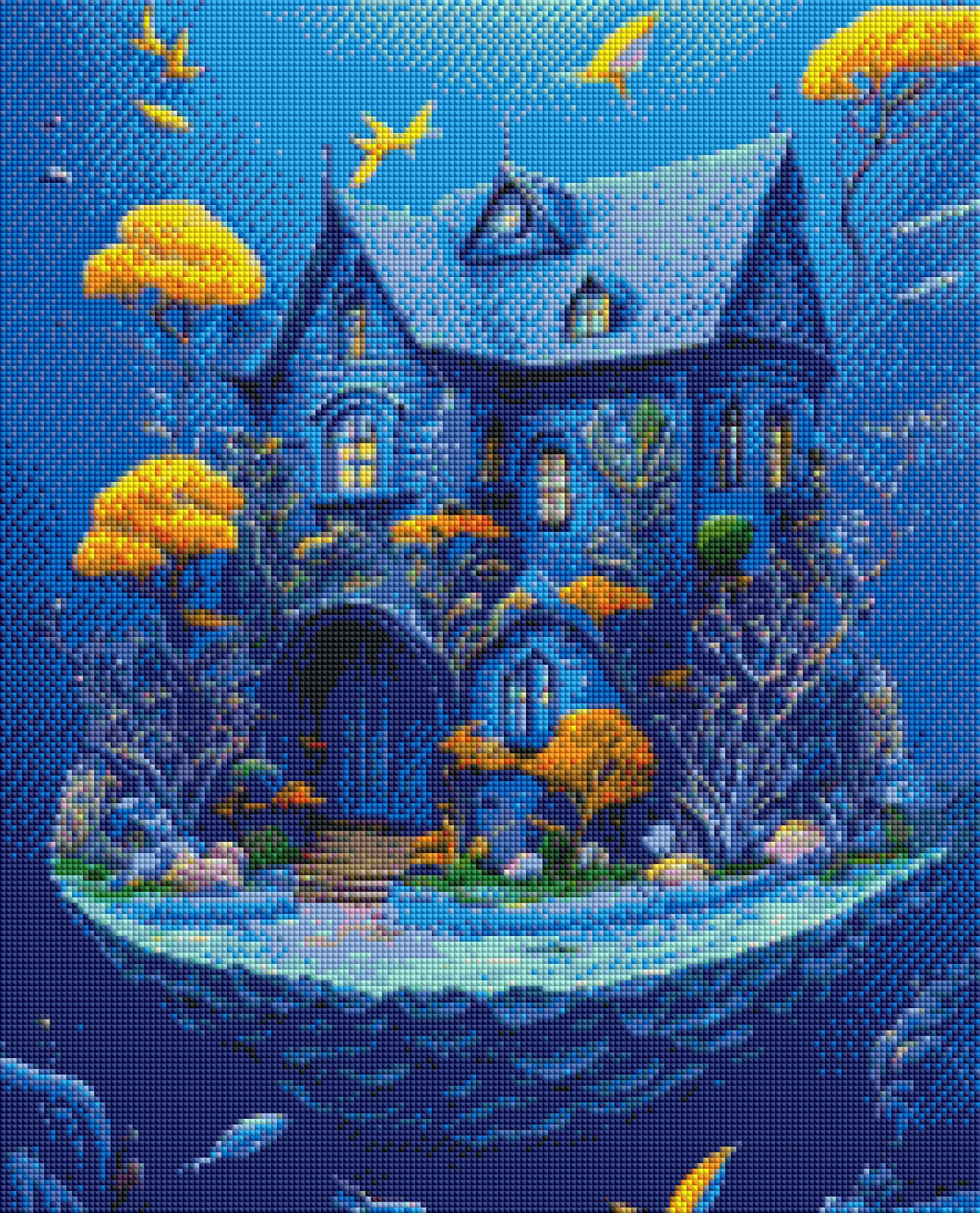 DIAMOND PAINTING -OCEAN COTTAGE