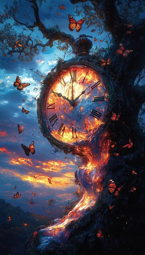 DIAMOND PAINTING - Uhr