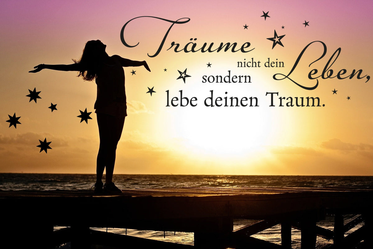 DIAMOND PAINTING -LASSEN SIE IHREN TRAUM WAHR WERDEN