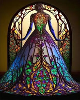 DIAMOND PAINTING -HOCHZEITSKLEID