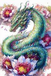 DIAMOND PAINTING -Drachen