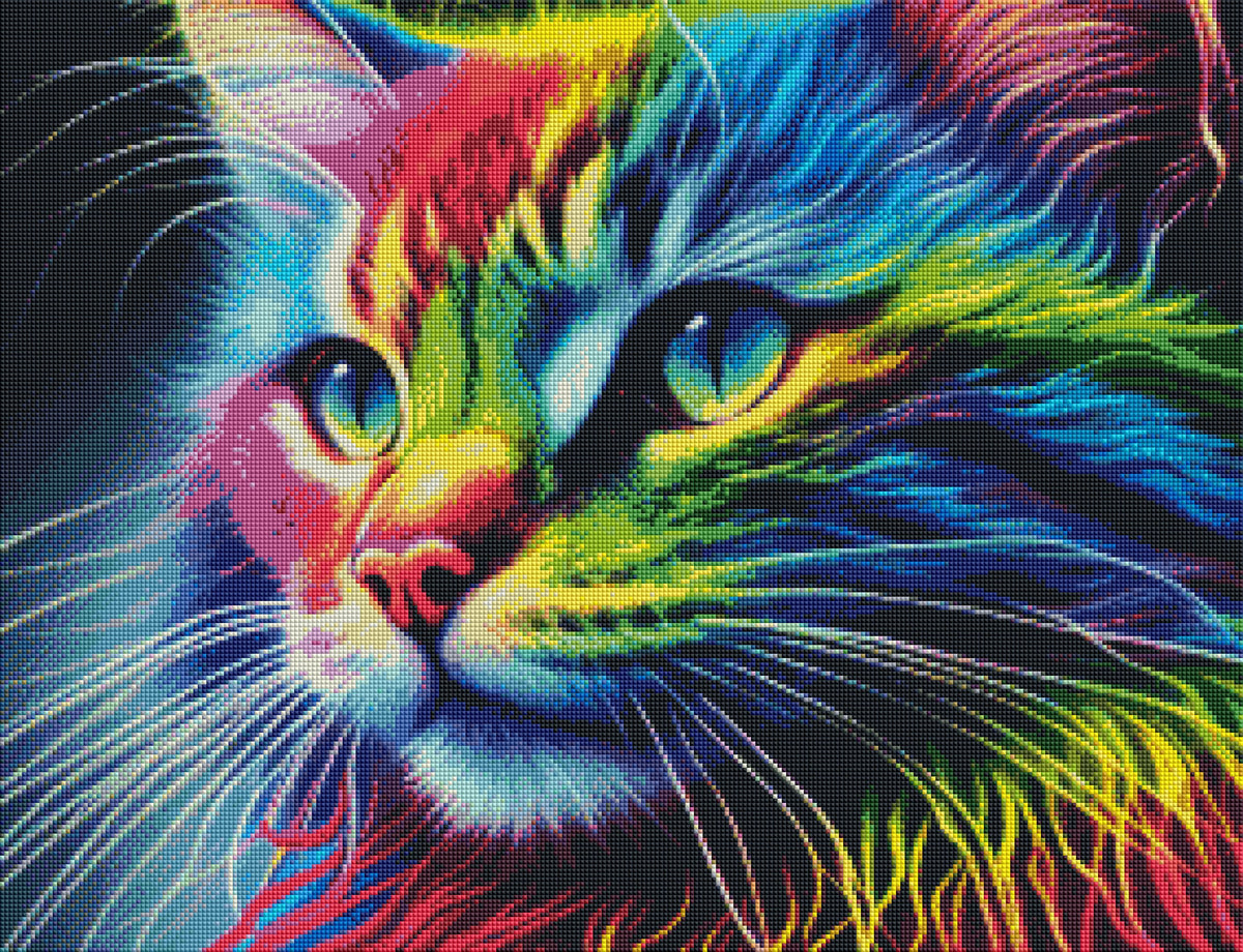 DIAMOND PAINTING -KATZE