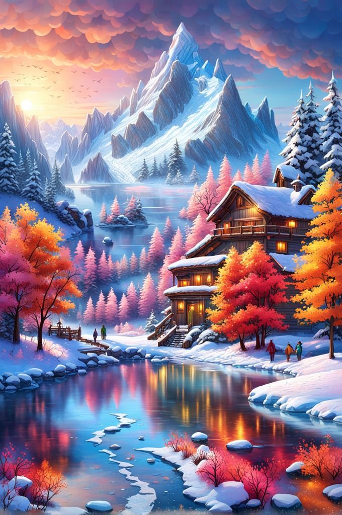 DIAMOND PAINTING - landscape