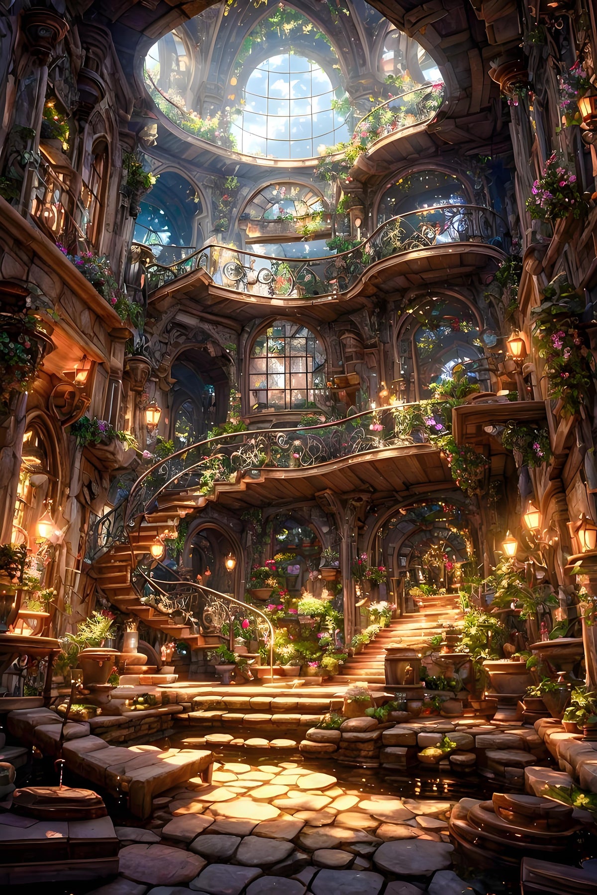 DIAMOND PAINTING -  Traumhaus