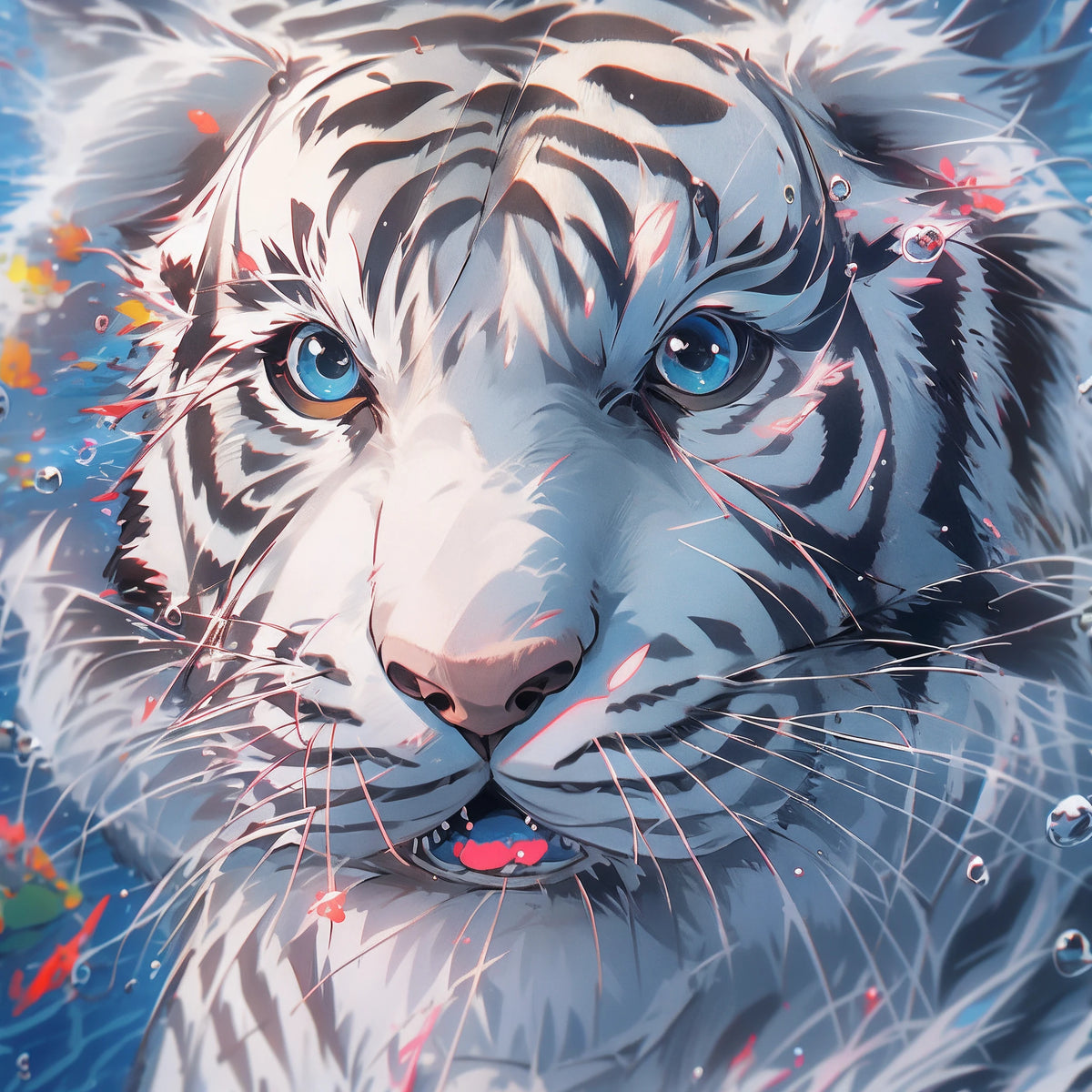 DIAMOND PAINTING - Tiger