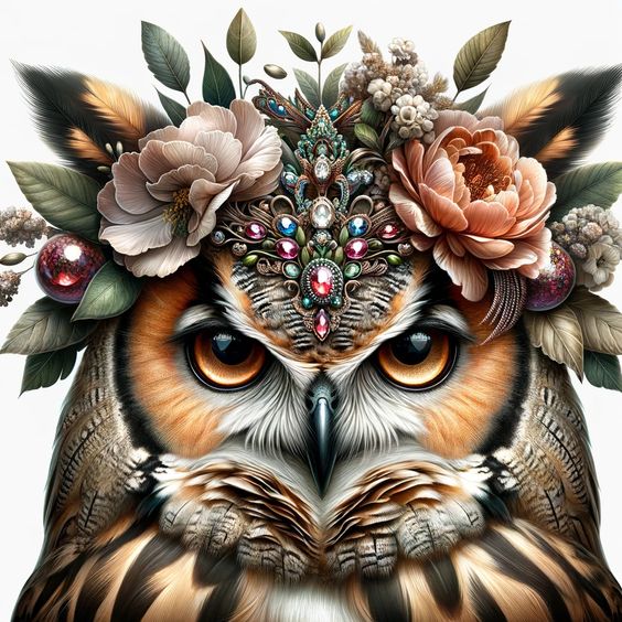 DIAMOND PAINTING -Eule