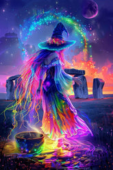 DIAMOND PAINTING - Magische Hexe