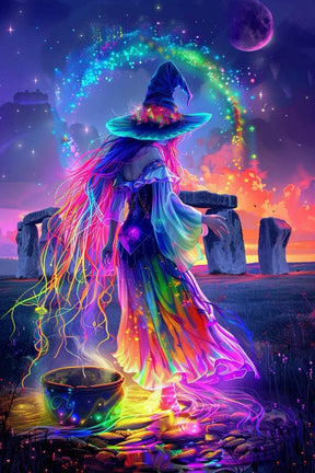 DIAMOND PAINTING - Magische Hexe