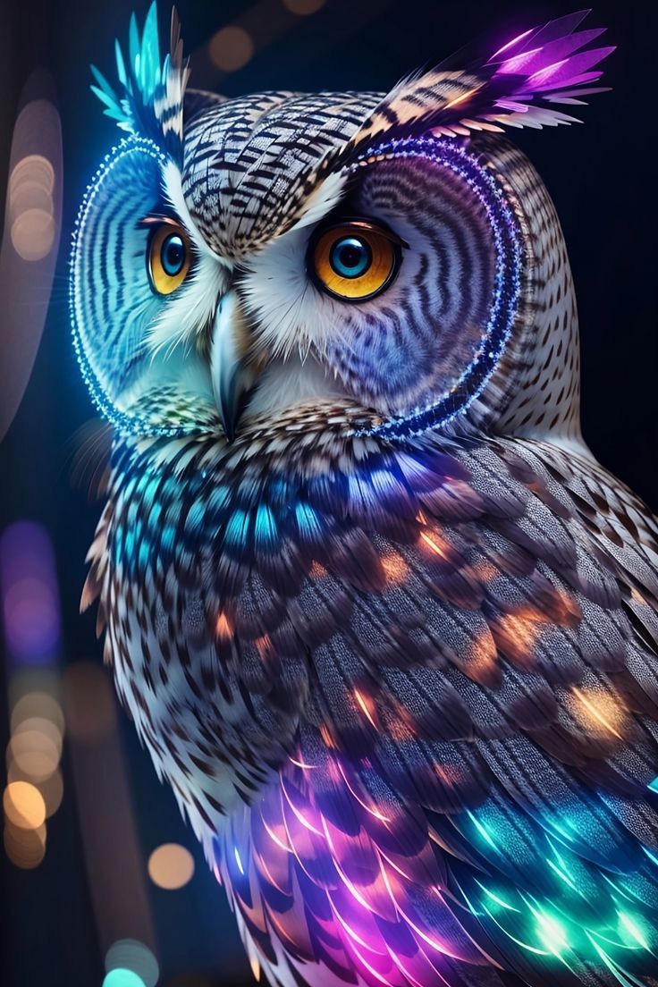 DIAMOND PAINTING - Eule