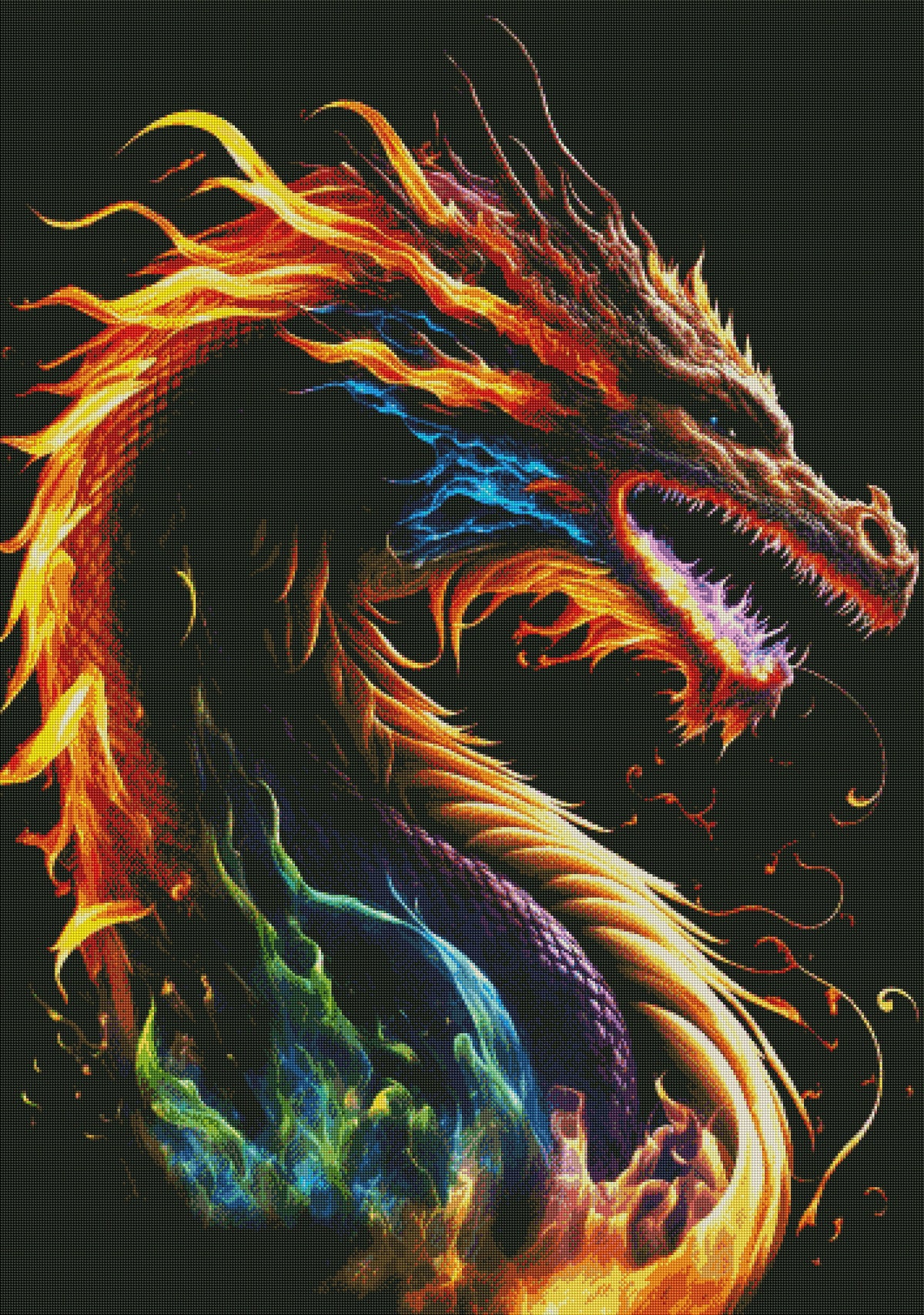 DIAMOND PAINTING -DRACHEN