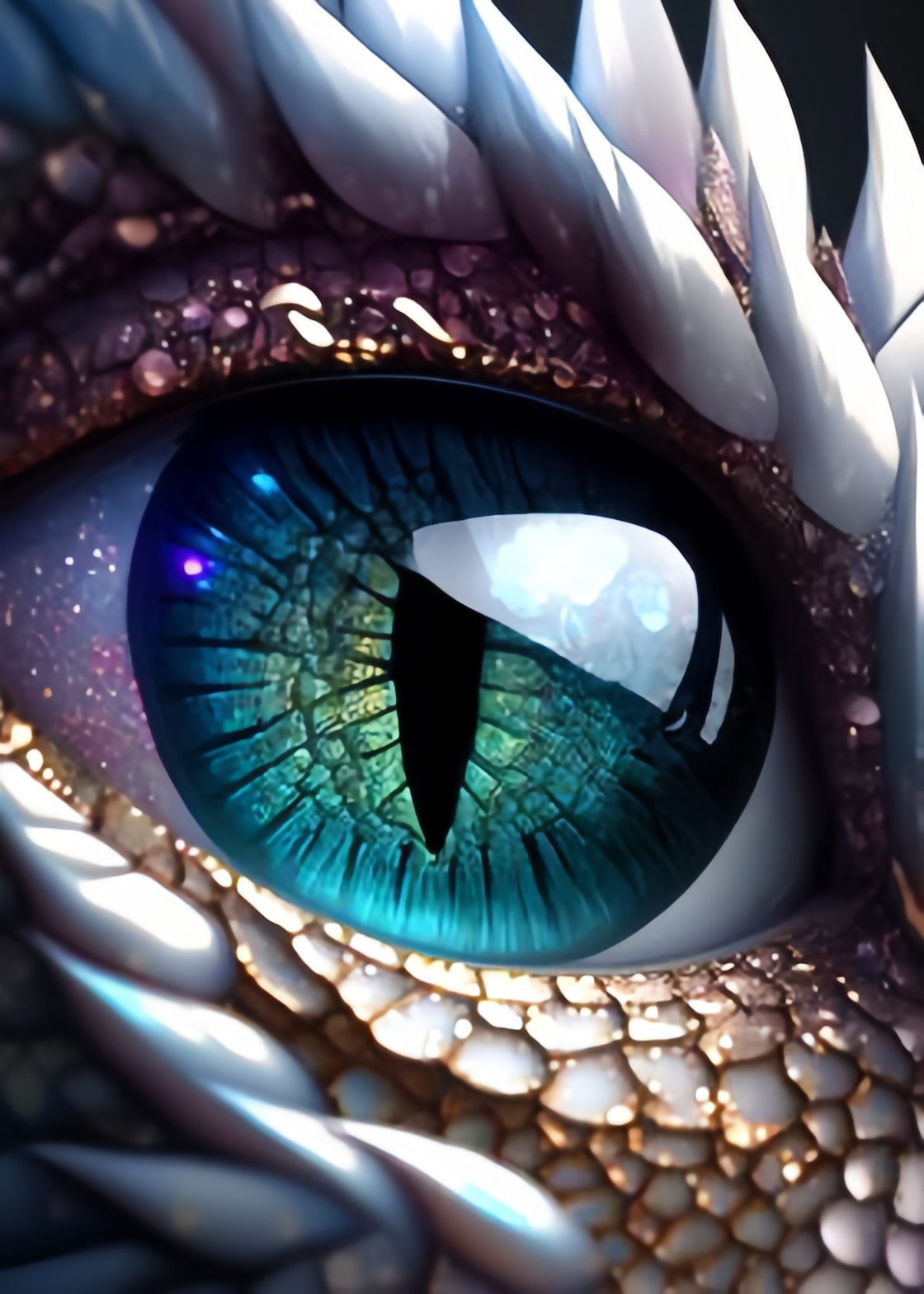 DIAMOND PAINTING - Auge